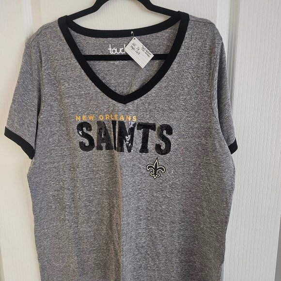 🔆50% OFF! Ladies Plus-Size New Orleans Saints Shirt - Picture 1 of 5